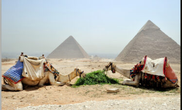 Hurghada Pyramiden Ausflug Flugzeug