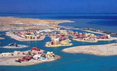 El Gouna Stadtrundfahrt - El Gouna Laguen Fahrt