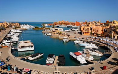 El Gouna Stadtrundfahrt - El Gouna Laguenfahrt