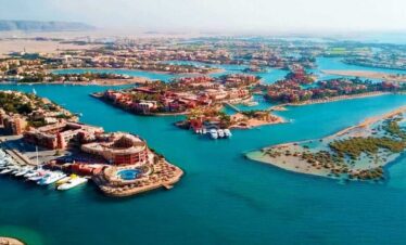 El Gouna Stadtrundfahrt - El Gouna Laguen Fahrt