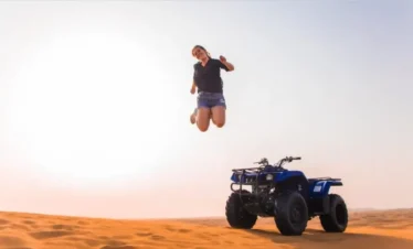 Quad Tour am Nachmittag durch die Wüste von Marsa Alam mit BBQ