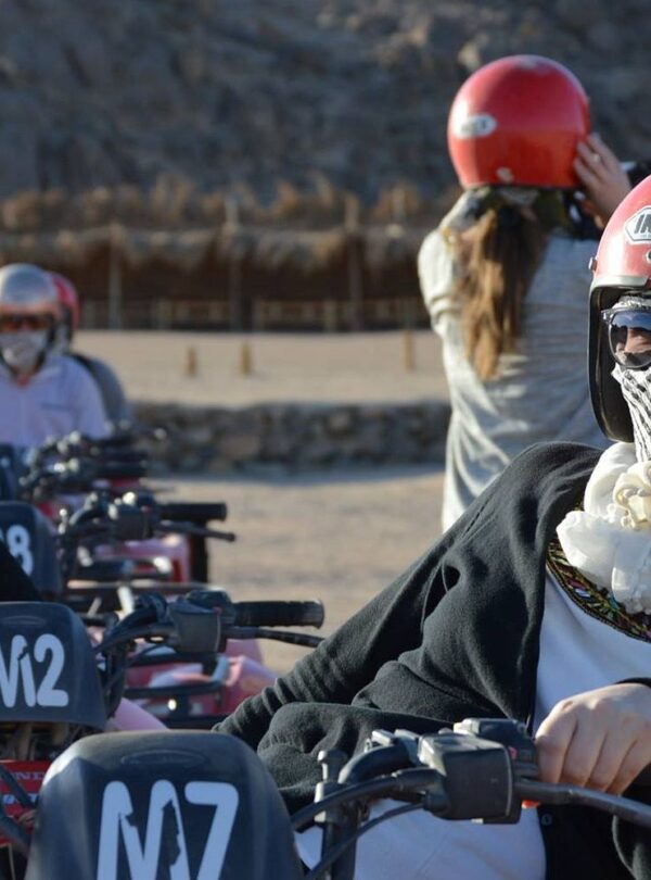 Quad Tour am Nachmittag durch die Wüste von Marsa Alam