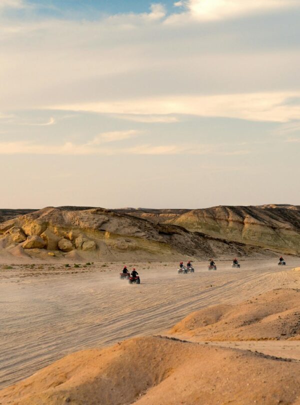 Quad-Tour bei Sonnenuntergang Ägypten