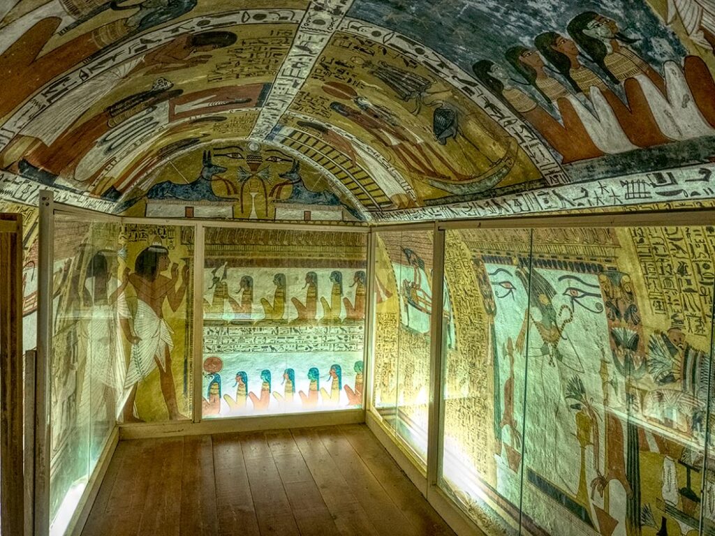 Tomb of Sennedjem, Temple of the Artisans, Deir el Medina in Luxor