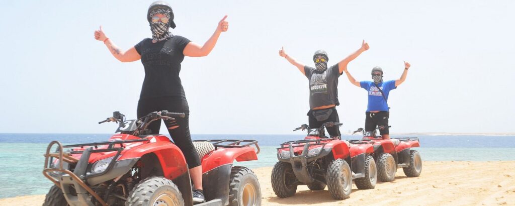Quad Fahren ab Makadi Bay