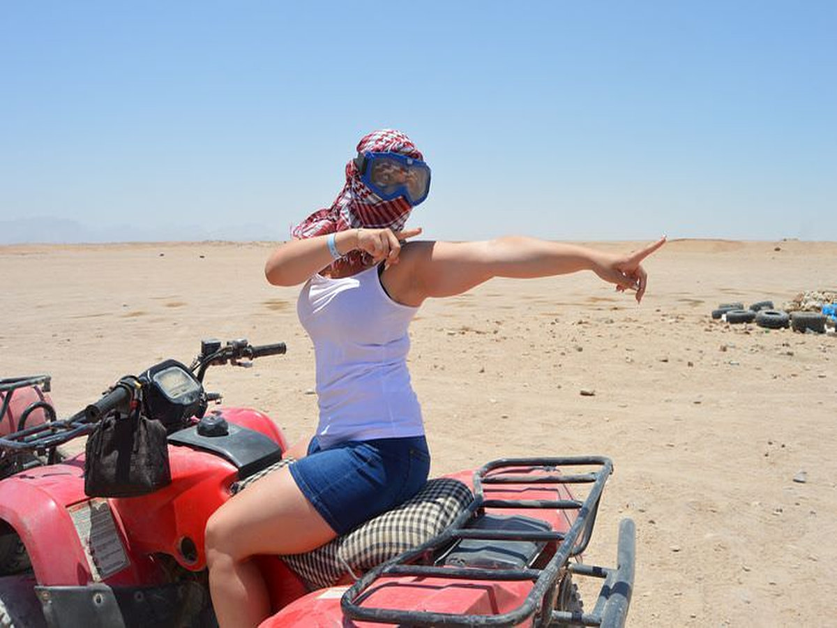 Quad Fahren ab Makadi Bay