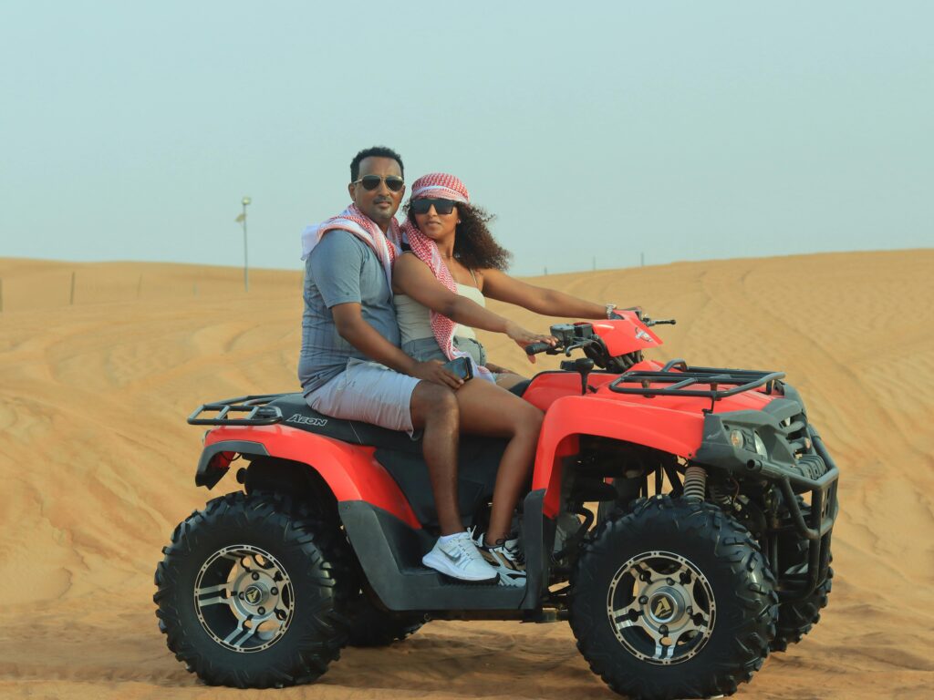Quad Tour Hurghada am Vormittag durch die Wüste