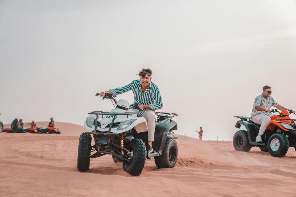 Quad Tour Hurghada für Familien und Anfänger – sichere und entspannte Wüstentour